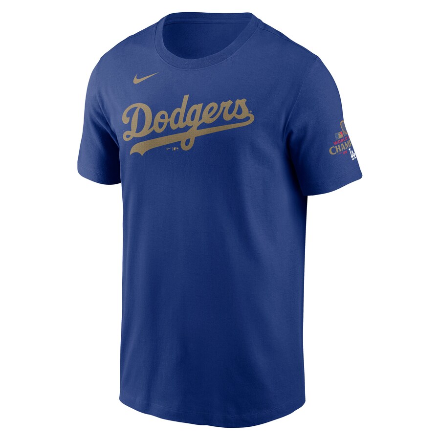 【海外モデル】MLB 大谷翔平 ドジャース Tシャツ ゴールドコレクション WS2024優勝...