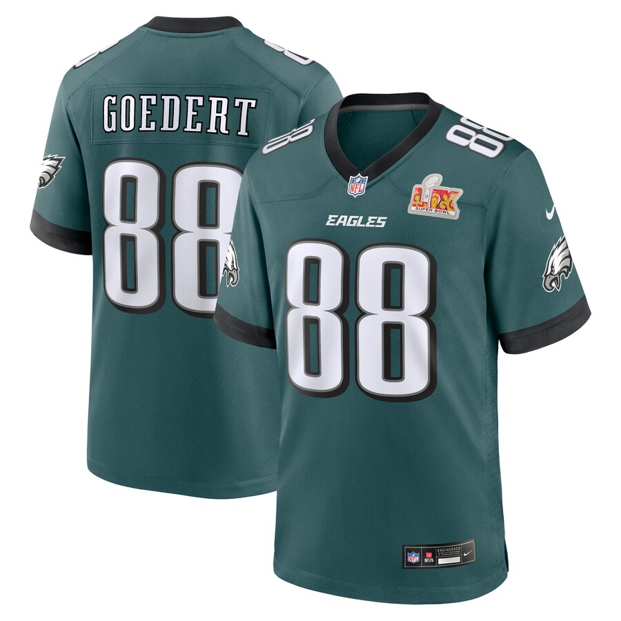 NFL ダラス・ゴーダート イーグルス ユニフォーム 第59回スーパーボウル 進出 Game Player Jersey ナイキ/Nike ミッドナイトグリーン