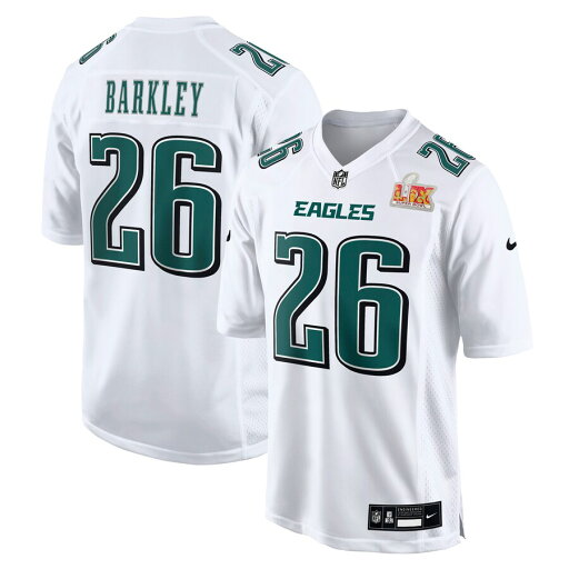 NFL セイクワン・バークリー イーグルス ユニフォーム 第59回スーパーボウル 進出 Fashion Game Player Jersey ナイキ/Nike Tundra White NFL セイクワン・バークリー イーグルス ユニフォーム 第59回スーパーボウル 進出 Fashion Game Player Jersey ナイキ/Nike Tundra White