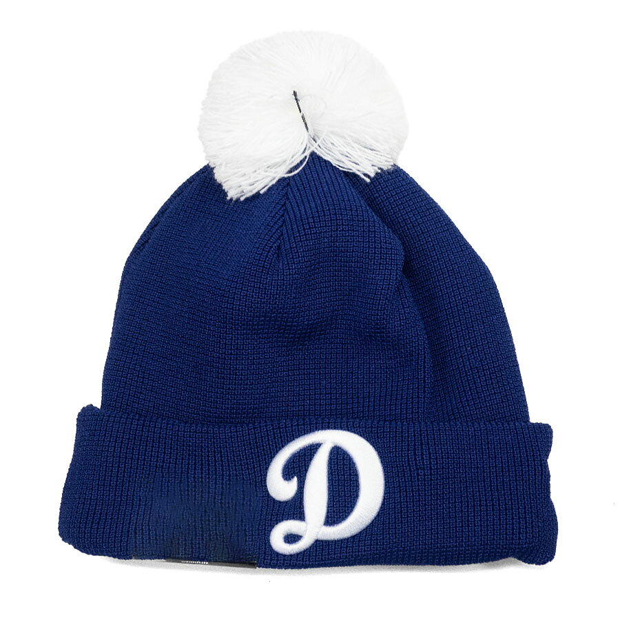 MLB ドジャース ニットキャップ 【海外版】2025 バッティングプラクティス Knit ホーム ニューエラ/New Era ロイヤル