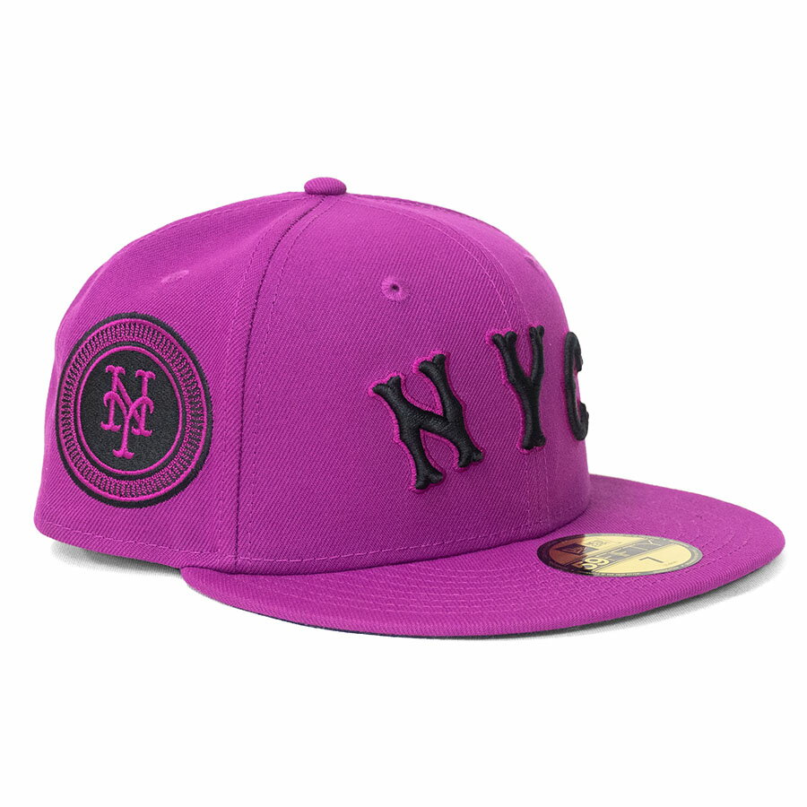 Rakuten - MLB メッツ キャップ 【海外モデル】2024 シティーコネクト 59FIFTY Fitted Hat ニューエラ/New Era パープル
