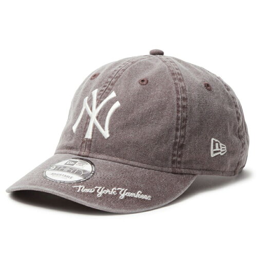 MLB ヤンキース キャップ アシッドウォッシュバイザーLogo 9THIRTY Adjustable Hat ニューエラ/New Era カーキ【nejp】 MLB ヤンキース キャップ アシッドウォッシュバイザーLogo 9THIRTY Adjustable Hat ニューエラ/New Era カーキ【nejp】