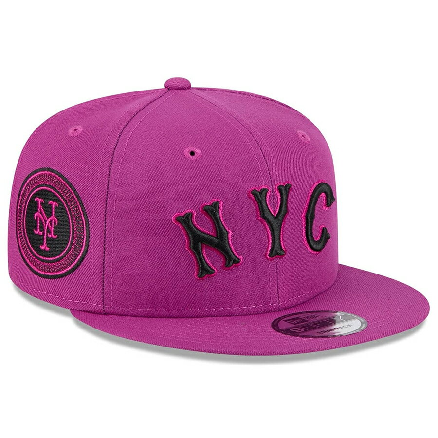 樂天商城 - MLB メッツ キャップ 【海外モデル】シティーコネクト FP903 9FIFTY LP スナップバック ニューエラ/New Era パープル