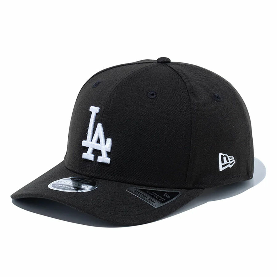 楽天MLB.NBAグッズショップ　SELECTIONMLB ドジャース キャップ 9SEVENTY Stretch-Snap Hat ニューエラ/New Era ブラック【nejp】
