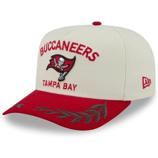 NFL バッカニアーズ キャップ 2025 NFL ドラフト A-Frame 9FIFTY Snapback Hat ニューエラ/New Era クリーム/レッド NFL バッカニアーズ キャップ 2025 NFL ドラフト A-Frame 9FIFTY Snapback Hat ニューエラ/New Era クリーム/レッド