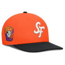 MLB SFジャイアンツ キャップ 2025 シティーコネクト Pro Snapback ナイキ/Nike オレンジ(4)