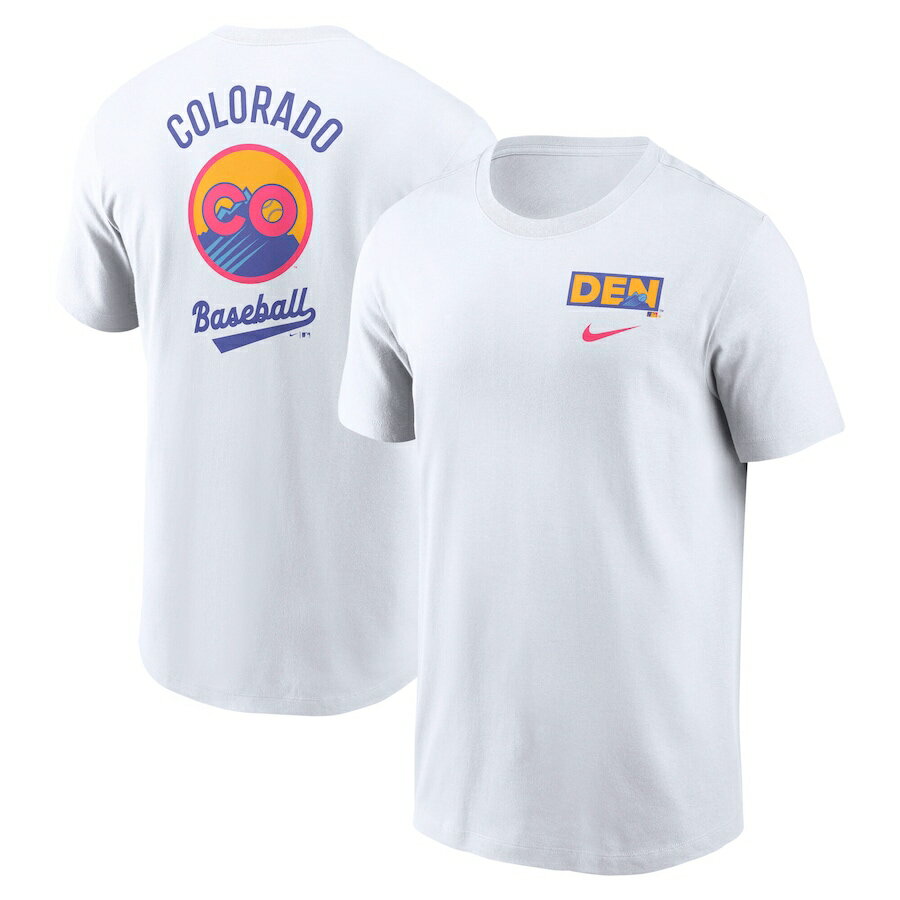 MLB ロッキーズ Tシャツ 2025 シティーコネクト Graphic T-Shirt ナイキ/Nike ホワイト