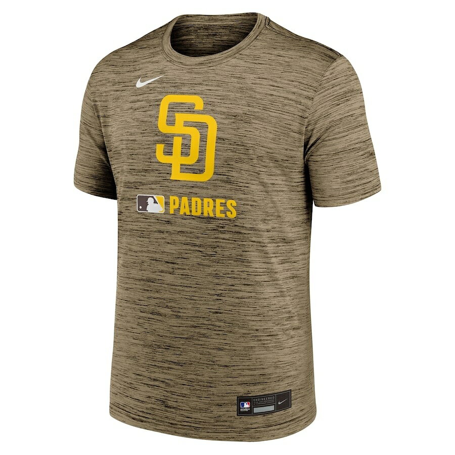 MLB パドレス Tシャツ オーセンティック AC ベロシティー Performance T-Shirt ナ...