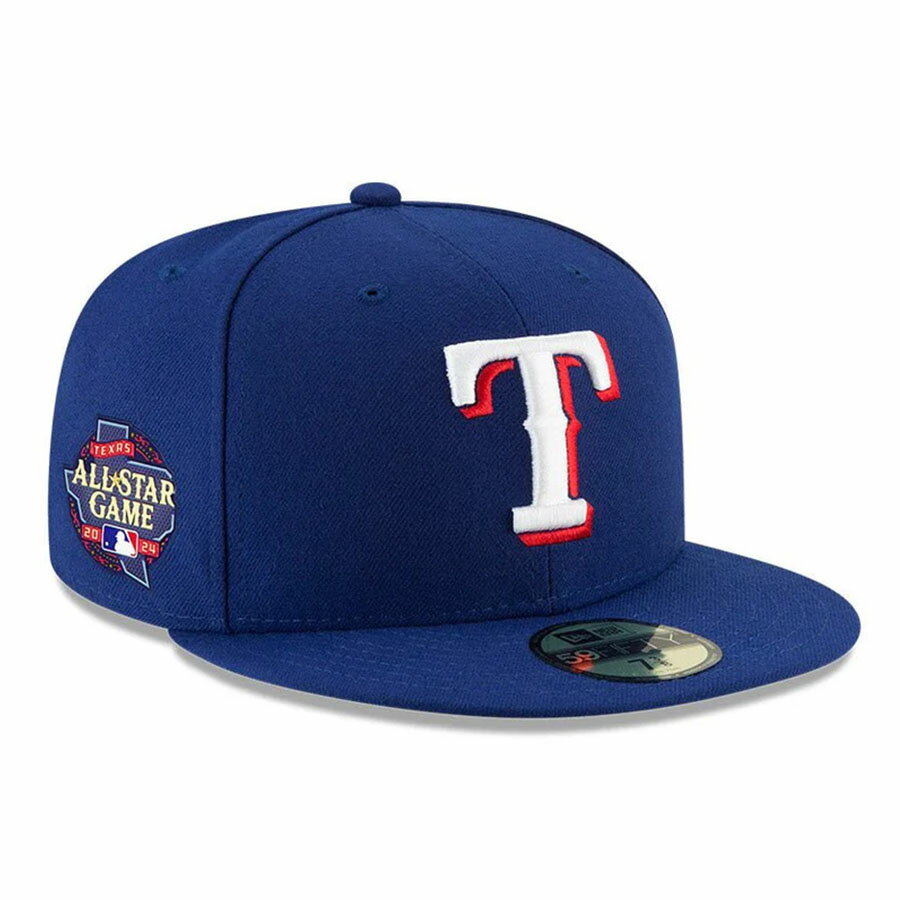 樂天商城 - MLB レンジャーズ キャップ オールスターゲーム2024 Side Patch 59FIFTY Fitted Hat ニューエラ/New Era ロイヤル【nejp】