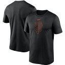 サンフランシスコ・ジャイアンツ Tシャツ MLB ナイキ NIKE 半袖 メンズ Team Large Logo T-Shirt ブラック