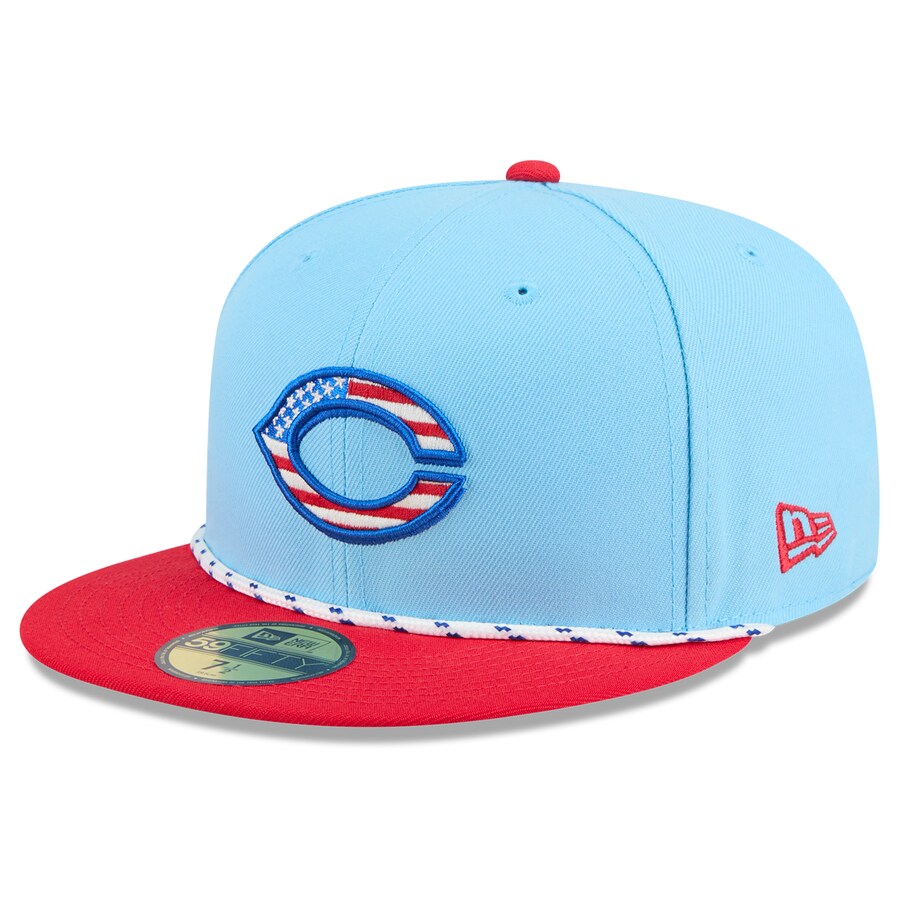 MLB シンシナティ・レッズ キャップ 【海外版】2025 独立記念日 Fourth of July 59FIFTY Fitted ニューエラ/New Era
