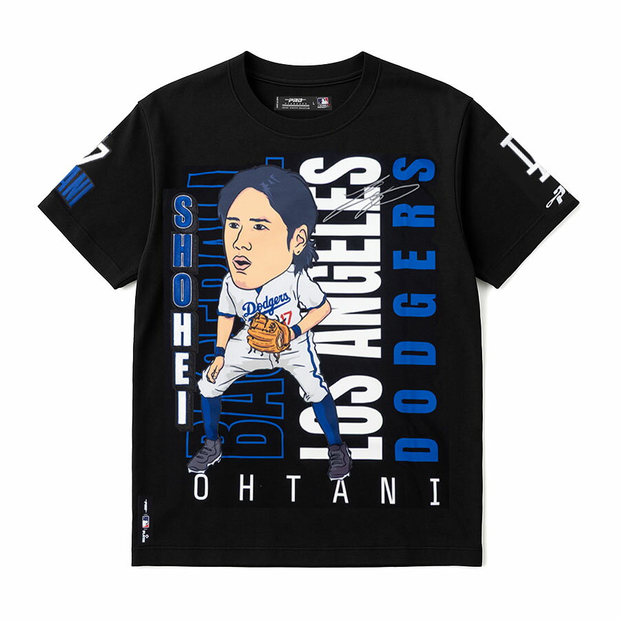 MLB 大谷翔平 ドジャース Tシャツ Remix Avatar SJ Tee Pro Standard ブラック