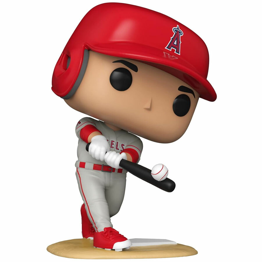 樂天商城 - MLB 大谷翔平 エンゼルス フィギュア ファンコ Funko Pop (Batting) Funko