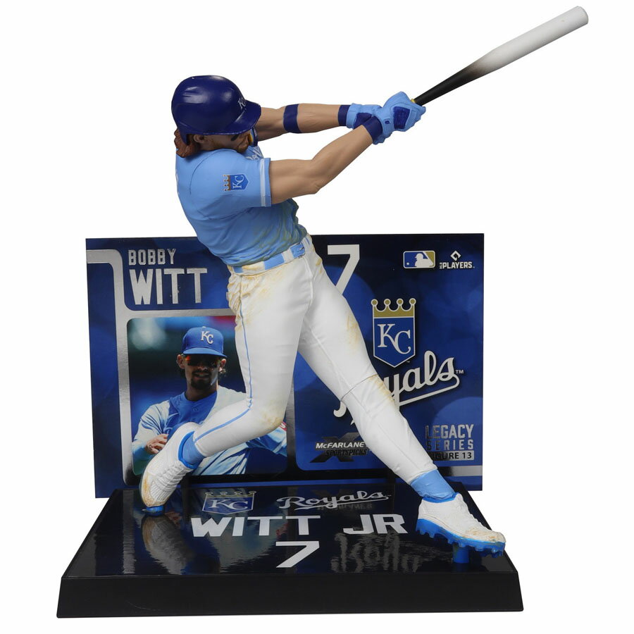 MLB ボビー・ウィット・ジュニア ロイヤルズ フィギュア 7Inch Posed Figure マクファーレン Mc Farlane