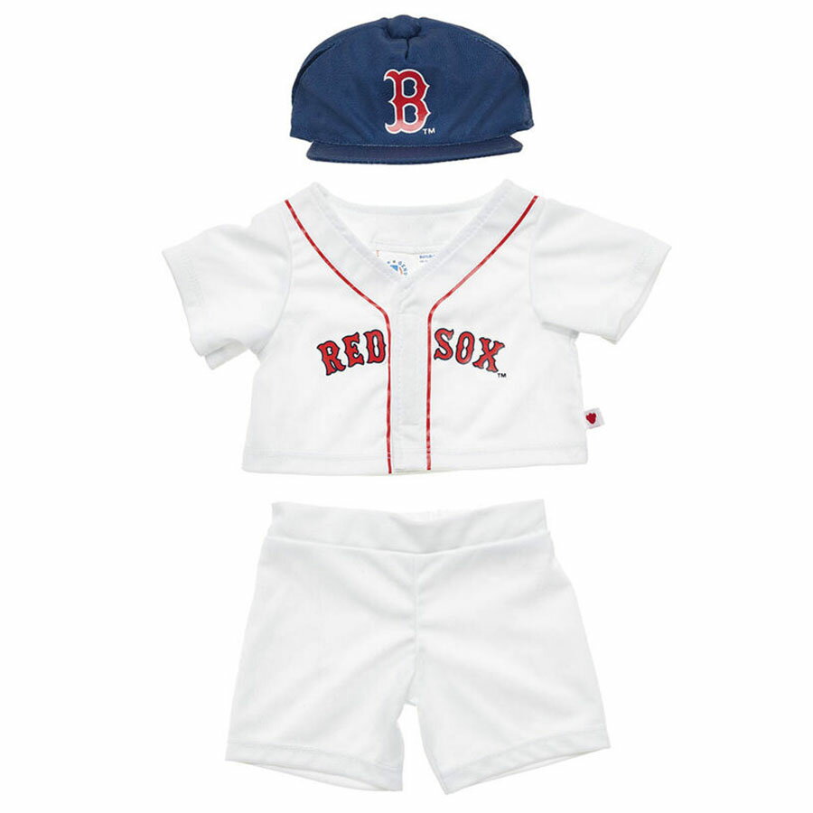MLB レッドソックス 着せ替えユニフォーム ビルド ア ベアー Build A Bear Build A Bear ホワイト