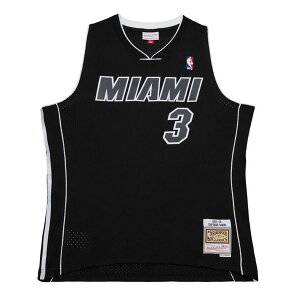 NBA ドウェイン・ウェイド マイアミ・ヒート ユニフォーム 復刻 スウィングマン (2011-12) ミッチェル&ネス/Mitchell & Ness ブラック