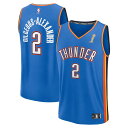 NBA シェイ・ギルジャス=アレクサンダー OKCサンダー ユニフォーム NBAファイナル2025 優勝記念 Fast Break レプリカジャージ Fanatics