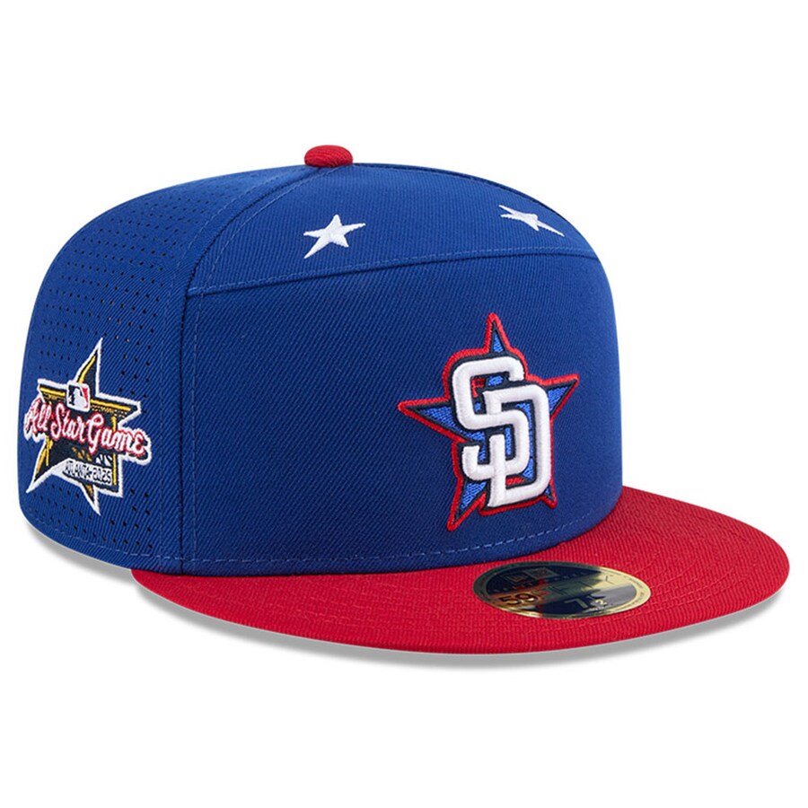 Cap - MLB パドレス キャップ オールスターゲーム2025 ワークアウト 59FIFTY Fitted ニューエラ/New Era ブラウン ゴールド