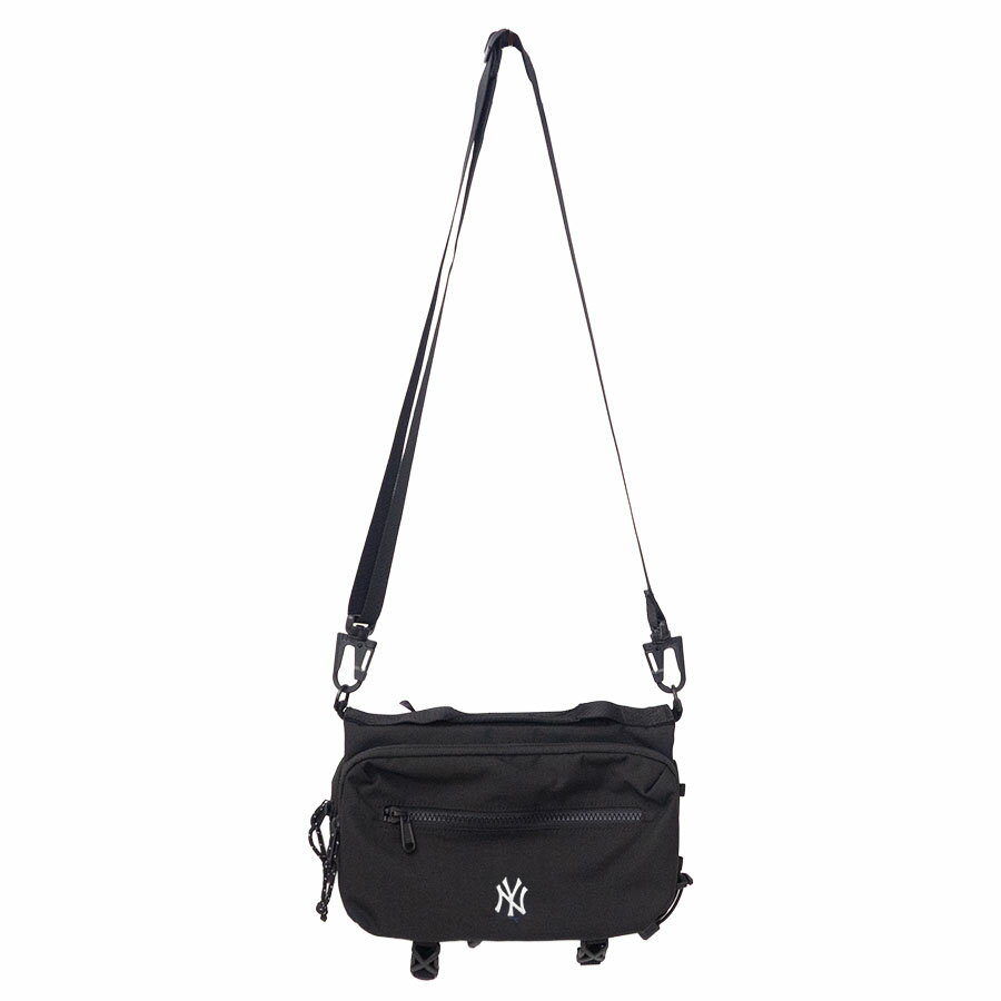 MLB ヤンキース ショルダーポーチ コーデュラ ショルダーバッグ イーカム/E-come ブラック