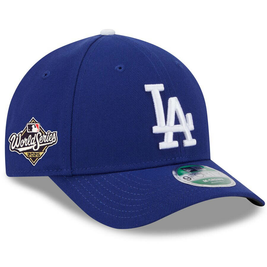 乐天商城 - MLB ドジャース キャップ 【海外モデル】ワールドシリーズ2025進出 Side Patch 9FORTY Adjustable Hat ニューエラ/New Era ロイヤル