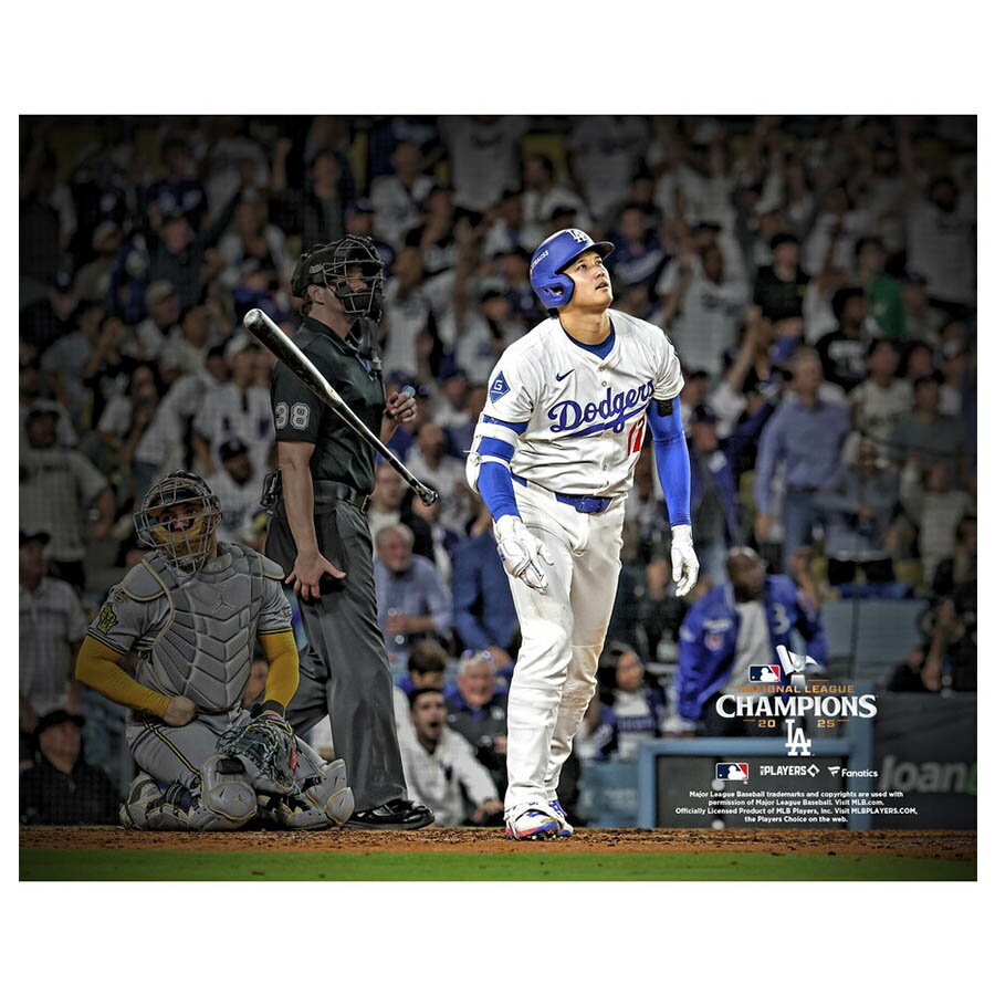 MLB 大谷翔平 ドジャース フォト ポスター 2025 ナリーグ チャンピオンシップシリーズ ゲーム4 Photograph 20 x 24 Fanatics
