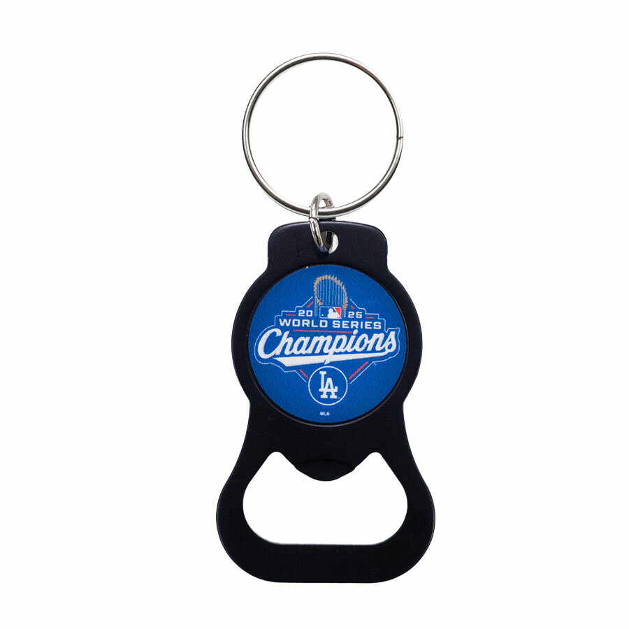 乐天商城 - MLB ドジャース ボトルオープナー 【現地買付】ワールドシリーズ 2025 優勝記念 Bottle Opener キーホルダー Aminco Logo
