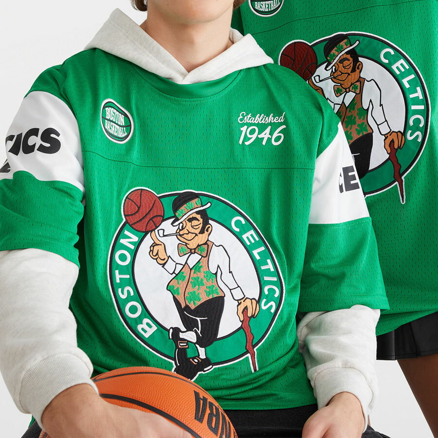 NBA セルティックス ユニフォーム 【現地買付】 ウルトラゲーム Mesh Jersey Top Ultra Game グリーン