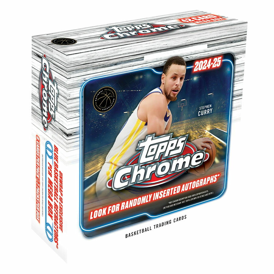 NBA ステファン・カリー ウォリアーズ トレーディングカードボックス 【現地買付品】2024-25 Topps Chr..