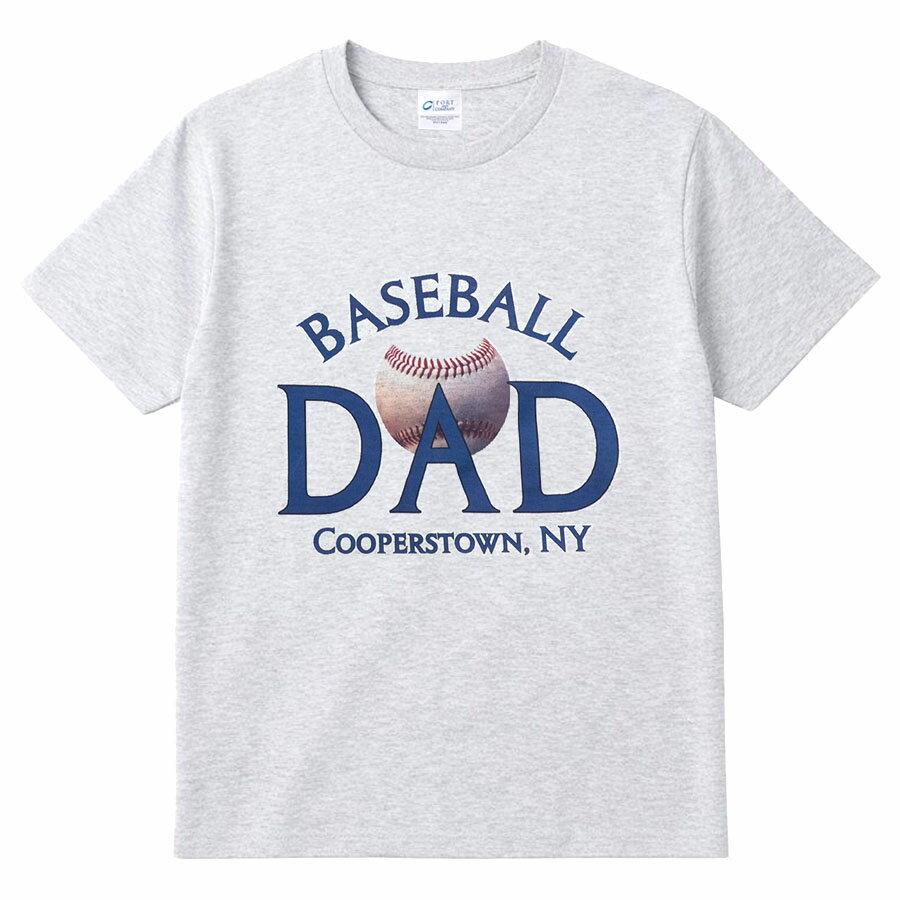 Rakuten - MLB Tシャツ 【現地買付】Baseball Dad クーパーズタウン T-Shirt PORT and COMPANY グレー