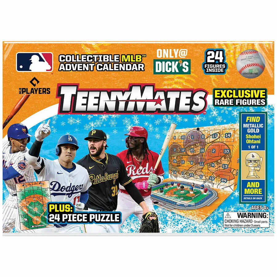 Rakuten - MLB フィギュア 【海外買付】TeenyMates MLB アドベントカレンダー Party Animal