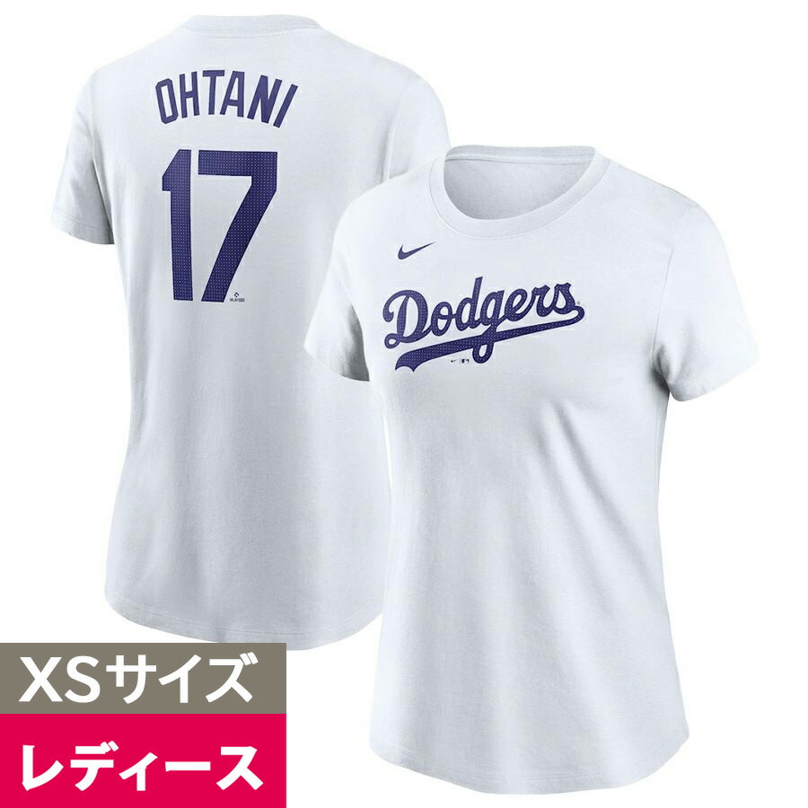 Rakuten - MLB 大谷翔平 ドジャース Tシャツ Women's 2024 Fuse ネーム&ナンバー T-Shirt レディース ナイキ/Nike ホワイト