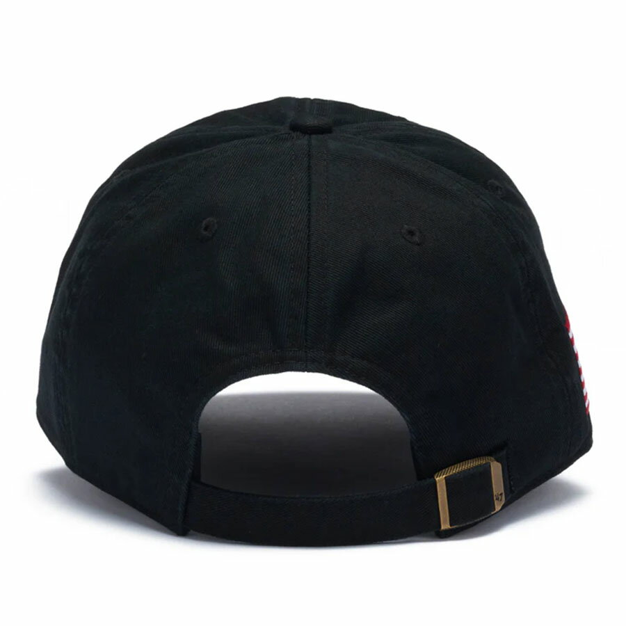 MLB ホワイトソックス キャップ USA Flag Heritage Side Clean Up Adjustable Hat 47 Brand ブラック