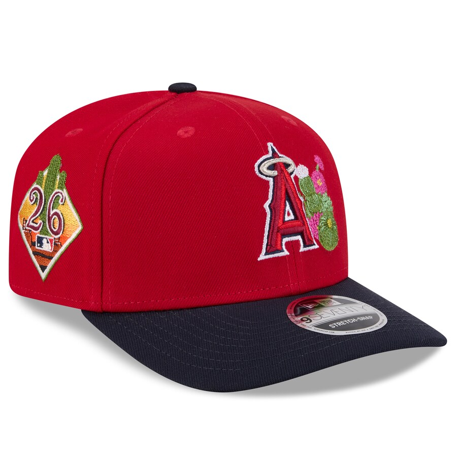 乐天商城 - MLB エンゼルス キャップ 【海外モデル】2026 スプリングトレーニング 9SEVENTY Adjustable Hat ニューエラ/New Era レッド ネイビー