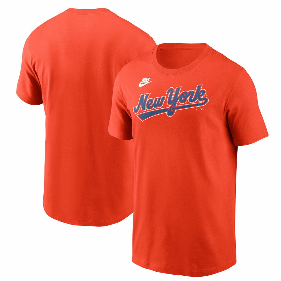 Rakuten - MLB メッツ Tシャツ クーパーズタウン Team Wordmark T-Shirt ナイキ/Nike チームオレンジ