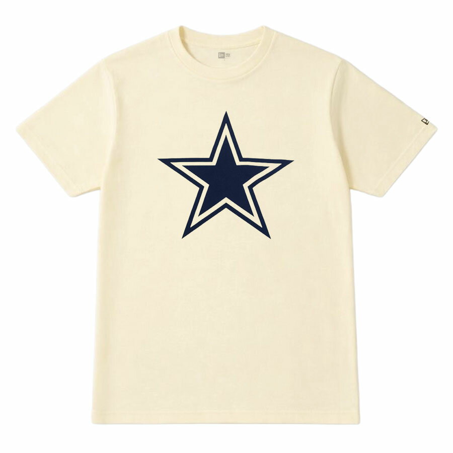 乐天商城 - NFL カウボーイズ Tシャツ 【現地買付】Logo Graphic T-Shirt ニューエラ/New Era クリーム