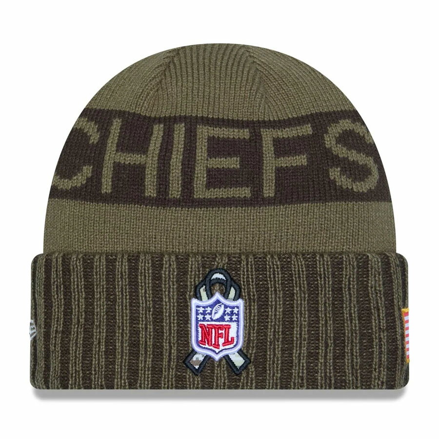 NFL チーフス ニットキャップ 【海外モデル】サルートトゥサービス2025 Knit Hat ...