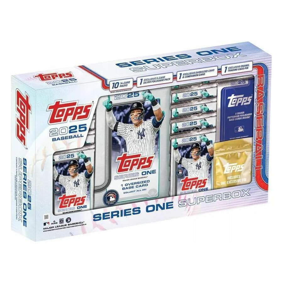乐天商城 - MLB アーロン・ジャッジ ヤンキース トレーディングカード スーパーボックス 2025 Topps Baseball Series 1 Super Box 2025 Topps