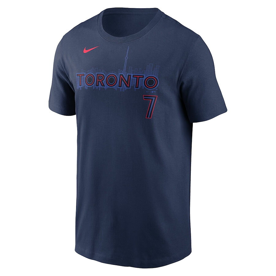 MLB 岡本和真 ブルージェイズ Tシャツ 【国内モデル】2026 シティーコネクト ネー...