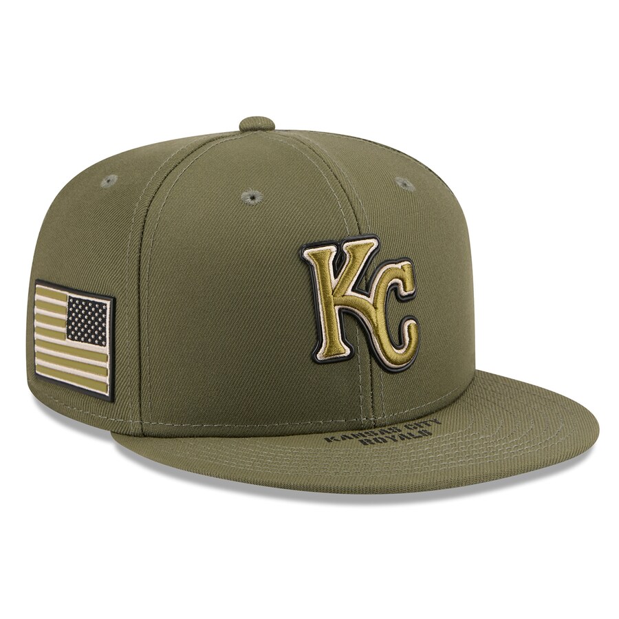 Rakuten - MLB ロイヤルズ キャップ 【海外モデル】【選手着用】アームドフォーシズデー2026 59FIFTY Fitted Hat ニューエラ/New Era モスグリーン