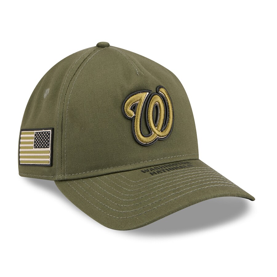 乐天商城 - MLB ナショナルズ キャップ 【海外モデル】アームドフォーシズデー2026 9TWENTY Adjustable Hat ニューエラ/New Era オリーブ
