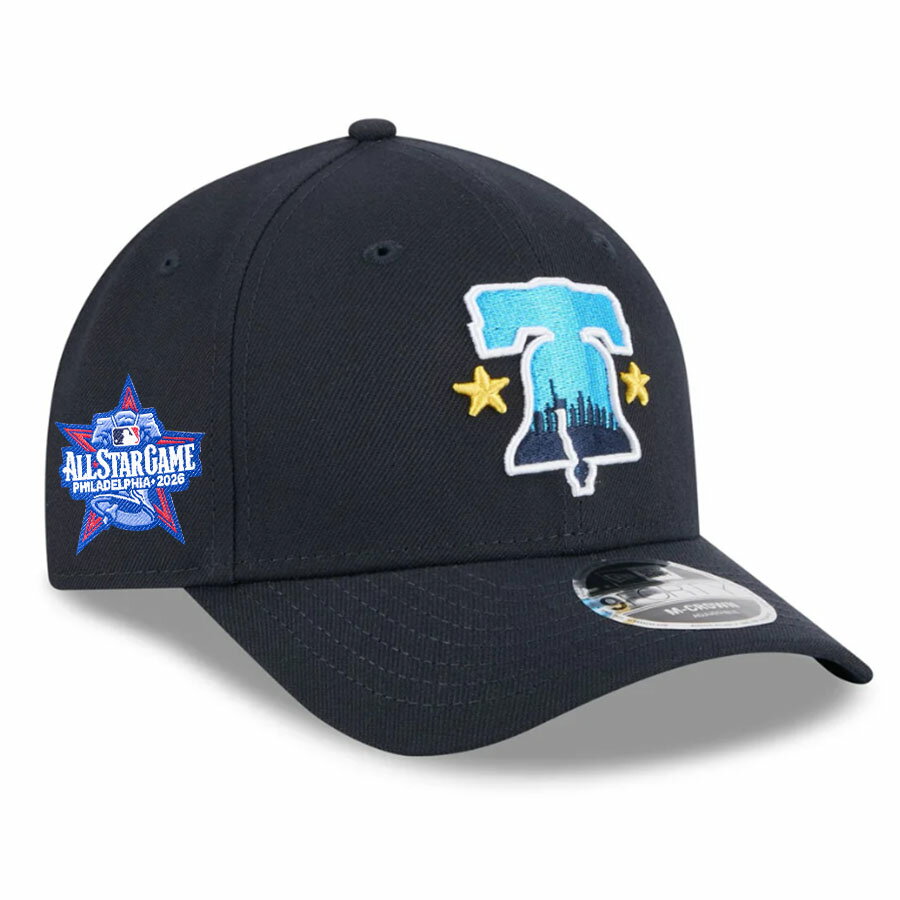 Rakuten - MLB フィリーズ キャップ 【海外モデル】2026オールスターゲーム City Connect 9FORTY M-CROWN ニューエラ/New Era ブルー