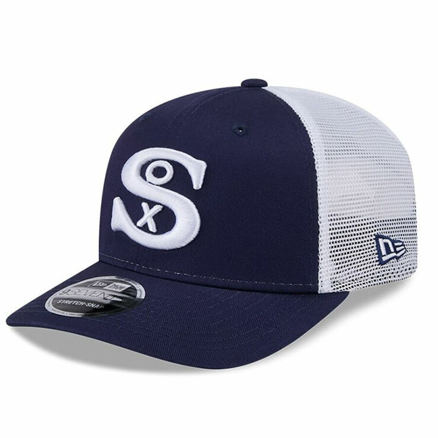 Rakuten - MLB ホワイトソックス キャップ 【海外モデル】Old Logo トラッカーメッシュ 9Seventy ニューエラ/New Era ネイビー