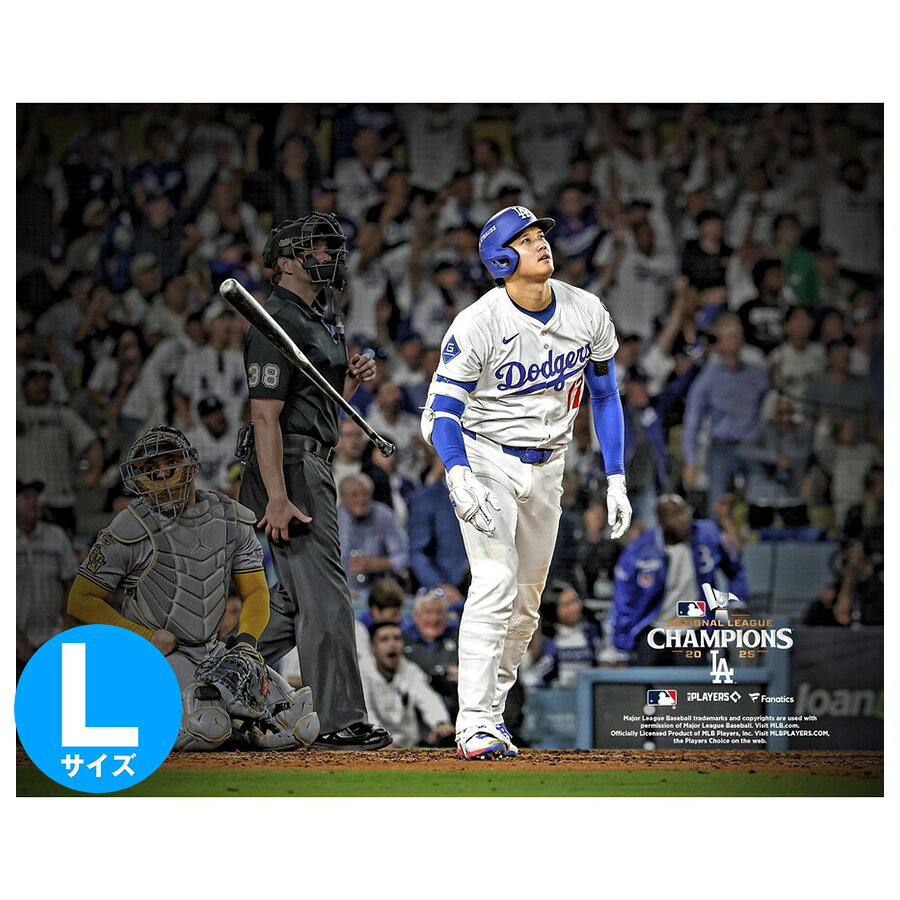MLB 大谷翔平 ドジャース フォト ポスター 2025 ナリーグ チャンピオンシップシリーズ ゲーム4 Photograph Fanatics