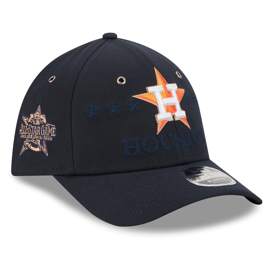 アイテム情報■MLB x ニューエラ オールスターゲームモデルMLBオールスターゲーム開催を記念して展開される特別仕様のCAP。大会ロゴやチームロゴを落とし込んだ、オールスターならではのデザインが魅力。観戦スタイルからコレクションまで幅広く楽しめる、シーズン限定の人気モデルです。■2026 All-Star Game（2026オールスターゲーム）2026年7月14日にフィラデルフィアのシチズンズ・バンク・パークで開催される、MLBを代表するスター選手たちによる真夏の祭典です。アメリカ独立宣言250周年を記念する特別な大会として開催され、ホームランダービーやフューチャーズゲームなどの関連イベントも実施されます。オールスター限定のユニフォームやキャップ、記念ロゴを使用したグッズも展開され、世界中の野球ファンから大きな注目を集めています。■39THIRTYストレッチ素材を使用したフレックスフィットキャップ頭に自然にフィットし、快適なかぶり心地を提供カーブバイザー仕様でスポーツやカジュアルシーンに最適取り寄せ注文規約2点以上のお買い上げの場合全ての商品が揃い次第発送します。（配送料・手数料は初回発送分のみご請求）× メーカーが在庫を確保できず、キャンセルとなる場合がございます× お客様都合によるキャンセル・返品は承り兼ねます仕様が変更される場合があります※画像はサンプルになりますお取り寄せ注文の場合、発送までに 1ヶ月～2ヶ月ほどお時間がかかります（配送日の指定はできません）上記内容をご理解の上ご注文するようお願い致します※上記内容をお守り頂かないと商品の発送ができない場合がございますアイテム詳細サイズ▼S/M[53cm-57cm]▼M/L[57cm-61cm]▼L/XL[61cm-64cm]素材ポリエステル スパンデックスブランドニューエラ/New Era生産国-注意点・商品は生産時期によってデザインやサイズに差が生じる場合がございます。・商品はモニターの影響で色の変化が感じられる場合がございます。・洗濯・アイロンの使用につきましては、品質マークに従ってください。関連キーワード[キャップ][帽子][【海外モデル】2026 MLB All-Star Game 39THIRTY M-Crown Flex Hat][Houston Astros][メジャーリーグ 大リーグ][HOU]