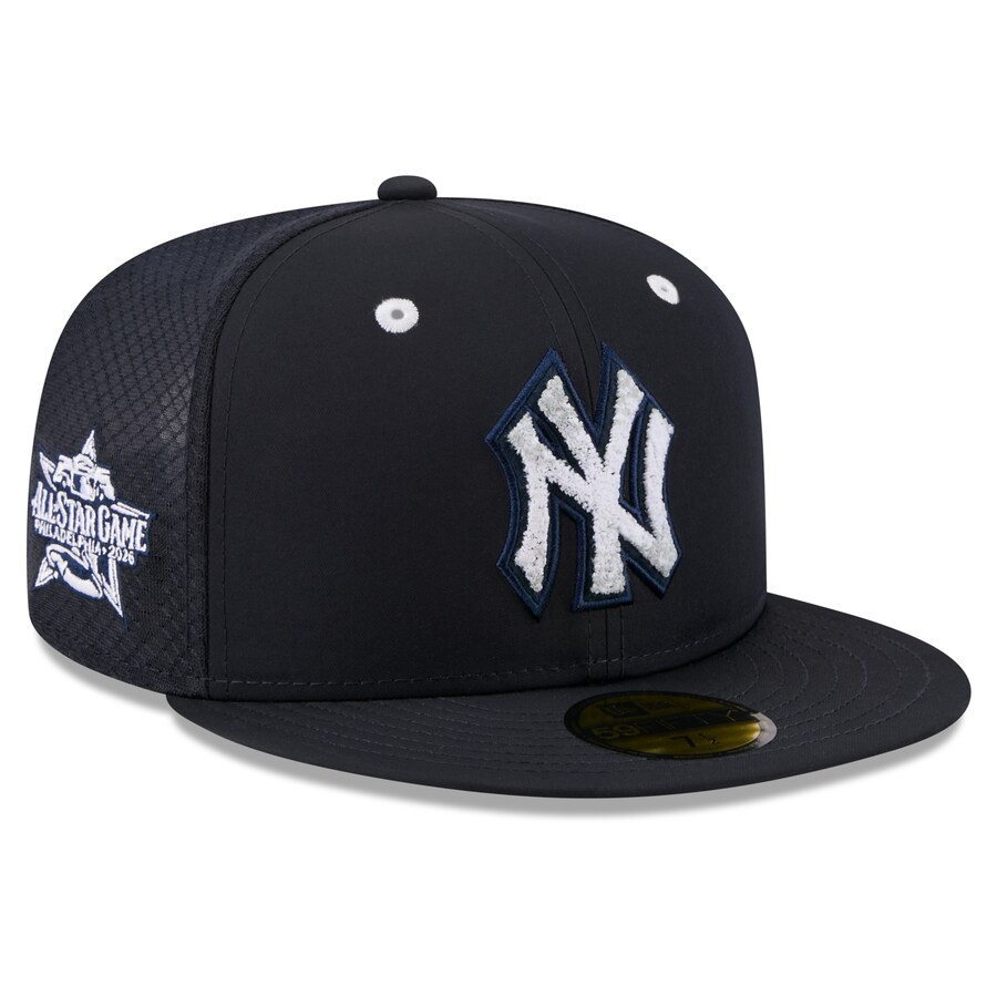 樂天商城 - MLB ヤンキース キャップ 【海外モデル】オールスターゲーム2026 ワークアウト 59FIFTY Fitted Hat ニューエラ/New Era ネイビー