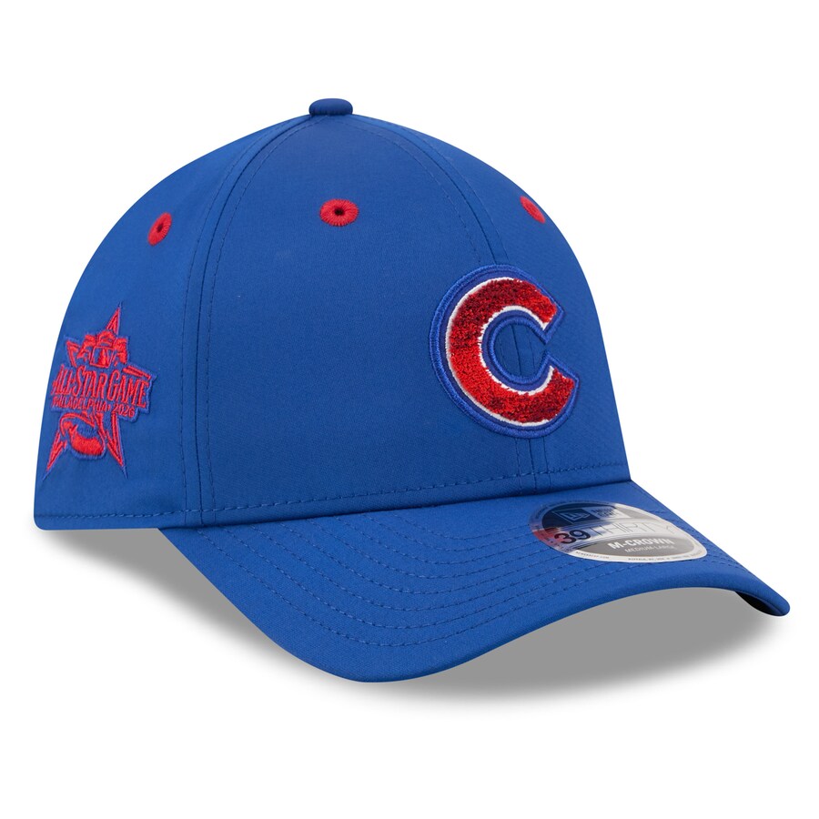 樂天商城 - MLB カブス キャップ 【海外モデル】オールスターゲーム2026 ワークアウト 39THIRTY M-Crown Flex Hat ニューエラ/New Era ロイヤル