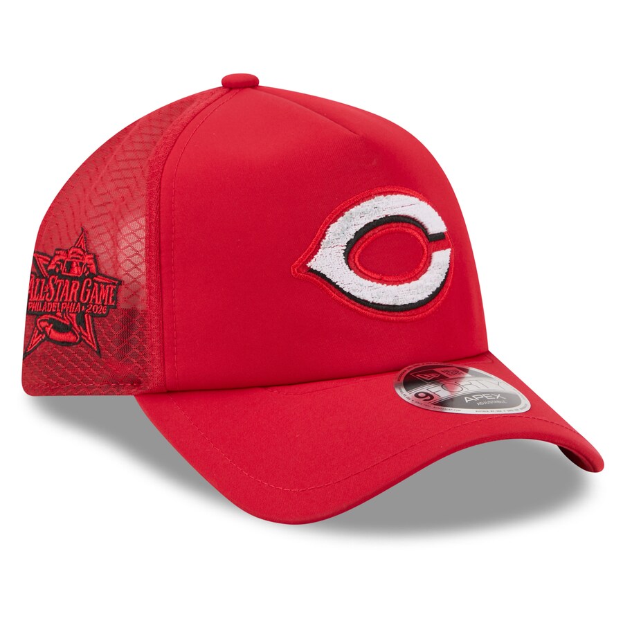 樂天商城 - MLB シンシナティ・レッズ キャップ 【海外モデル】オールスターゲーム2026 ワークアウト 9FORTY Apex Adjustable Hat ニューエラ/New Era レッド