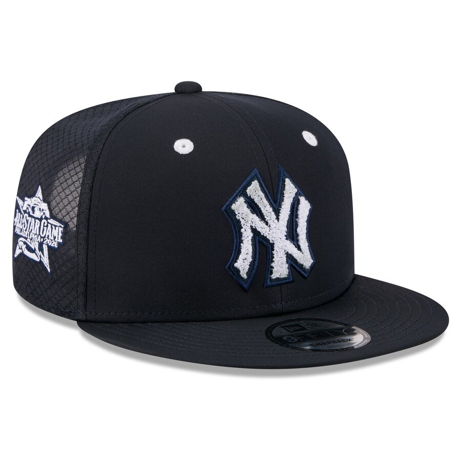 樂天商城 - MLB ヤンキース キャップ 【海外モデル】オールスターゲーム2026 ワークアウト 9FIFTY Snapback Hat ニューエラ/New Era ネイビー