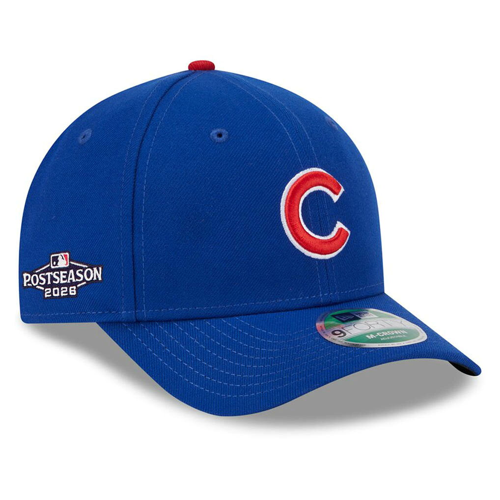 MLB カブス キャップ MLBポストシーズン2026 Side Patch 9FORTY Adjustable Hat ニューエラ/New Era ロイヤル