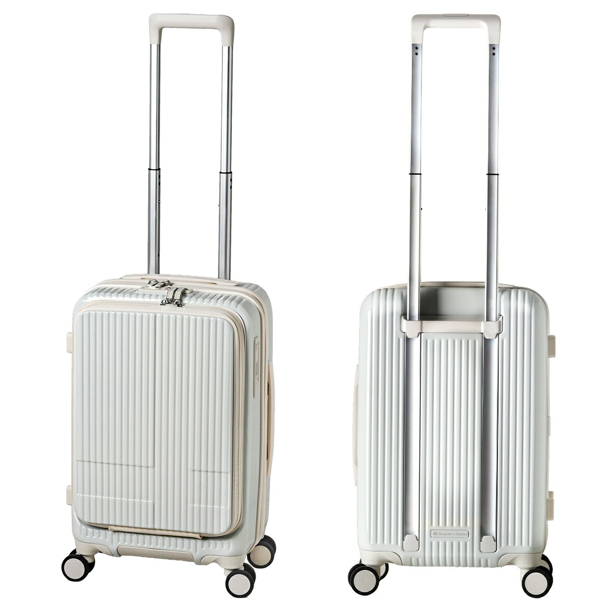 Preferred Innovation キャリーケース　ホワイト　新品 10泊以上]イノベーター 90L ホワイトクロスカーボン 4輪 innovator